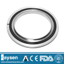 Anéis de centralização ISO-K com anel retentor em O-Viton